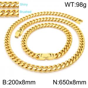 SS Jewelry Set(Most Men) - KS189055-Z