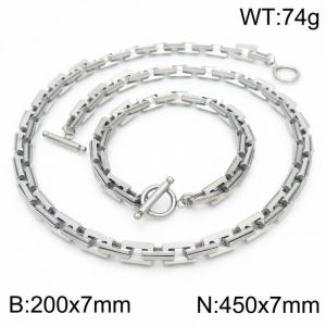 SS Jewelry Set(Most Men) - KS189748-Z