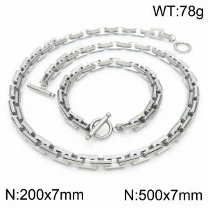 SS Jewelry Set(Most Men) - KS189749-Z