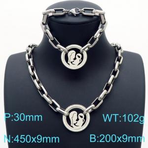 SS Jewelry Set(Most Women) - KS189795-Z