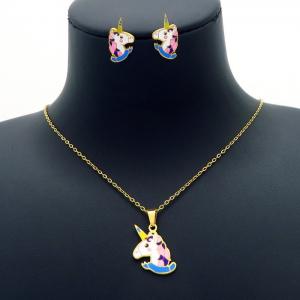 SS Jewelry Set(Most Women) - KS190144-HI