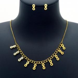 SS Jewelry Set(Most Women) - KS190167-HI