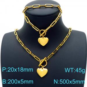 SS Jewelry Set(Most Women) - KS190502-Z