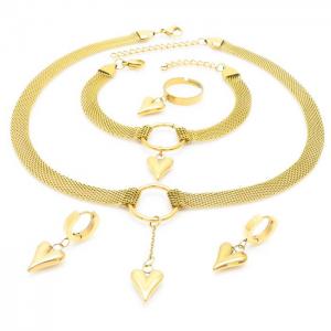 SS Jewelry Set(Most Women) - KS190643-LX