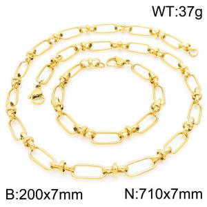 SS Jewelry Set(Most Men) - KS192091-Z