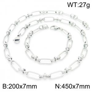 SS Jewelry Set(Most Men) - KS192093-Z