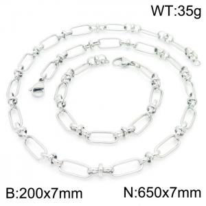 SS Jewelry Set(Most Men) - KS192097-Z