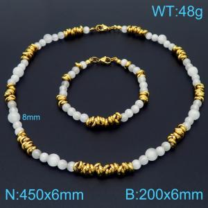 SS Jewelry Set(Most Women) - KS193392-Z