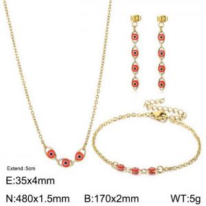 SS Jewelry Set(Most Women) - KS193423-Z