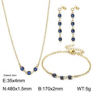 SS Jewelry Set(Most Women) - KS193427-Z