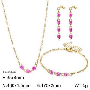 SS Jewelry Set(Most Women) - KS193431-Z