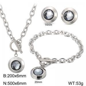 SS Jewelry Set(Most Women) - KS193445-Z