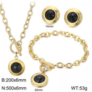 SS Jewelry Set(Most Women) - KS193448-Z