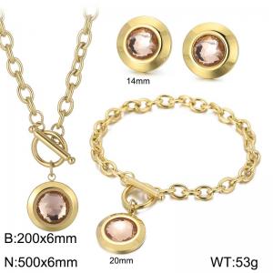 SS Jewelry Set(Most Women) - KS193450-Z