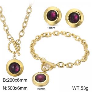 SS Jewelry Set(Most Women) - KS193452-Z