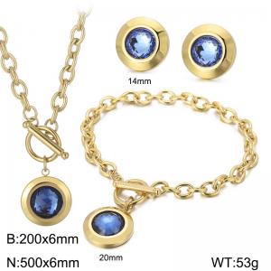 SS Jewelry Set(Most Women) - KS193453-Z