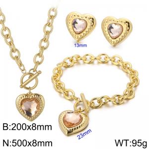 SS Jewelry Set(Most Women) - KS193459-Z