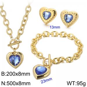 SS Jewelry Set(Most Women) - KS193460-Z
