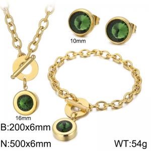 SS Jewelry Set(Most Women) - KS193464-Z