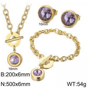 SS Jewelry Set(Most Women) - KS193465-Z