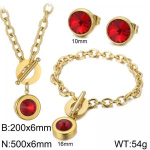 SS Jewelry Set(Most Women) - KS193466-Z