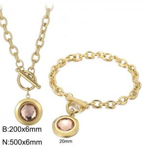 SS Jewelry Set(Most Women) - KS197651-Z