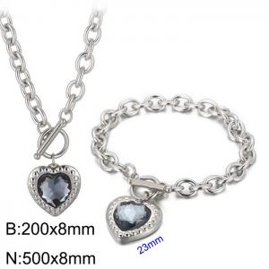 SS Jewelry Set(Most Women) - KS197655-Z