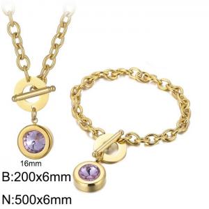 SS Jewelry Set(Most Women) - KS197666-Z