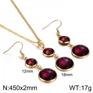 SS Jewelry Set(Most Women) - KS217522-Z