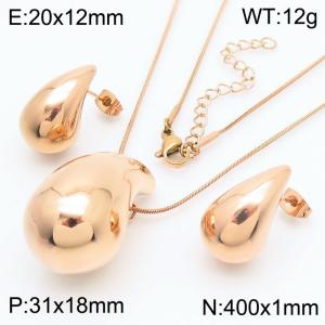 SS Jewelry Set(Most Women) - KS217590-KFC