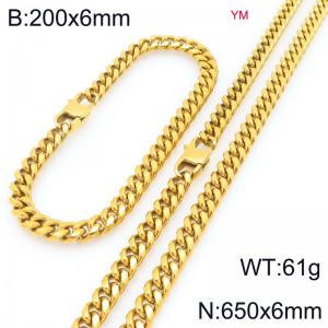 SS Jewelry Set(Most Men) - KS227994-ZZ