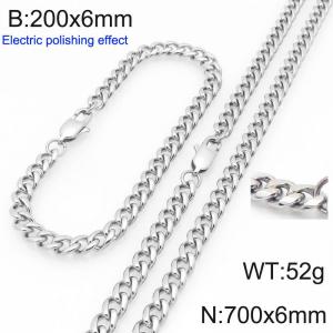 SS Jewelry Set(Most Men) - KS228403-Z