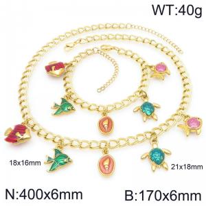 SS Jewelry Set(Most Women) - KS228542-Z