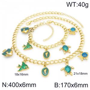 SS Jewelry Set(Most Women) - KS228543-Z