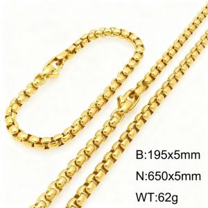 SS Jewelry Set(Most Men) - KS229627-Z