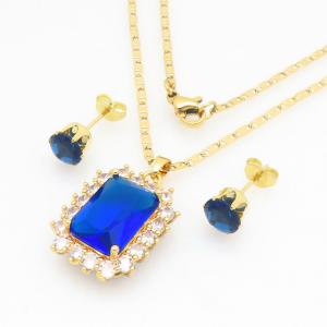 Copper Jewelry Set(Most Women) - KS230210-BI