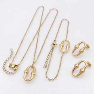 SS Jewelry Set(Most Women) - KS230249-HR