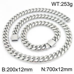 SS Jewelry Set(Most Men) - KS230888-ZLY