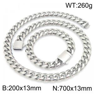 SS Jewelry Set(Most Men) - KS230895-ZLY