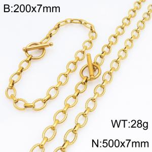 SS Jewelry Set(Most Men) - KS231050-Z