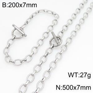 SS Jewelry Set(Most Men) - KS231053-Z