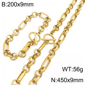 SS Jewelry Set(Most Men) - KS231247-Z