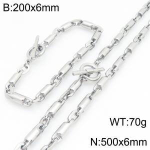 SS Jewelry Set(Most Men) - KS231257-Z