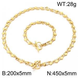 SS Jewelry Set(Most Women) - KS231465-Z