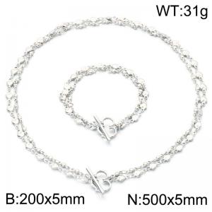 SS Jewelry Set(Most Women) - KS231469-Z