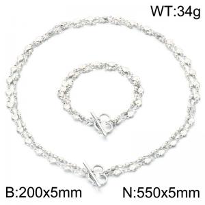 SS Jewelry Set(Most Women) - KS231470-Z