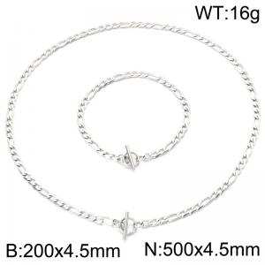 SS Jewelry Set(Most Women) - KS231475-Z