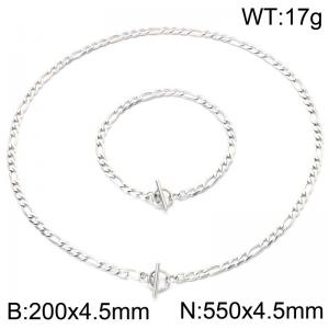 SS Jewelry Set(Most Women) - KS231476-Z
