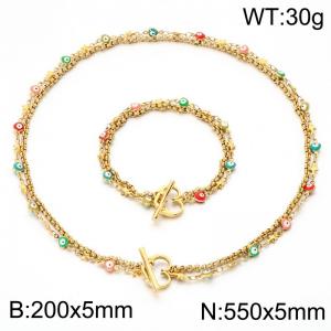 SS Jewelry Set(Most Women) - KS231479-Z