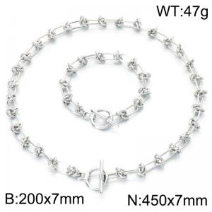 SS Jewelry Set(Most Women) - KS231480-Z
